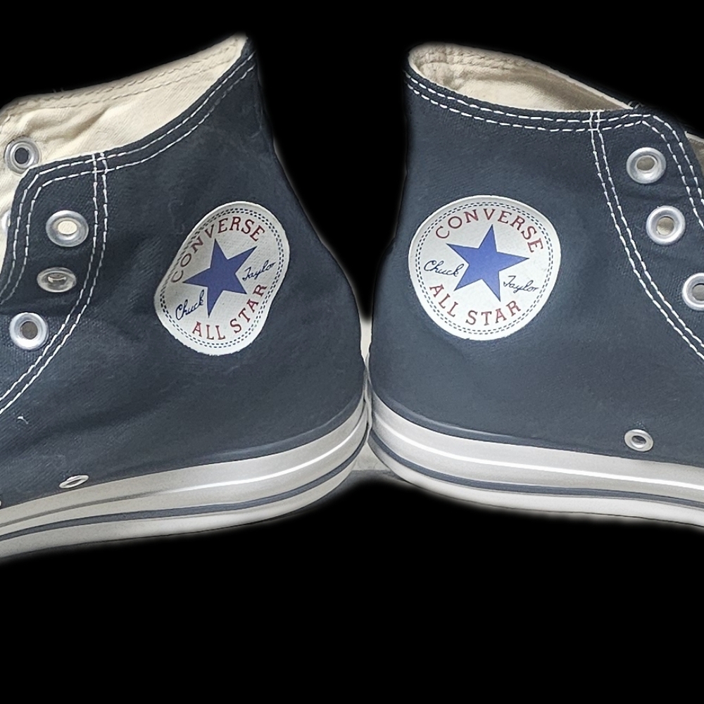 Converse High Tops Black Size 11.5 Womens Mens 9.5